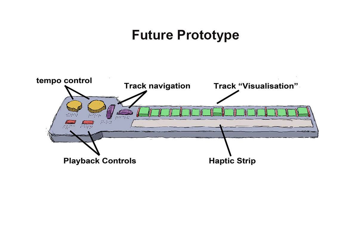 TactiBoomBoom - Nyt prototype design
