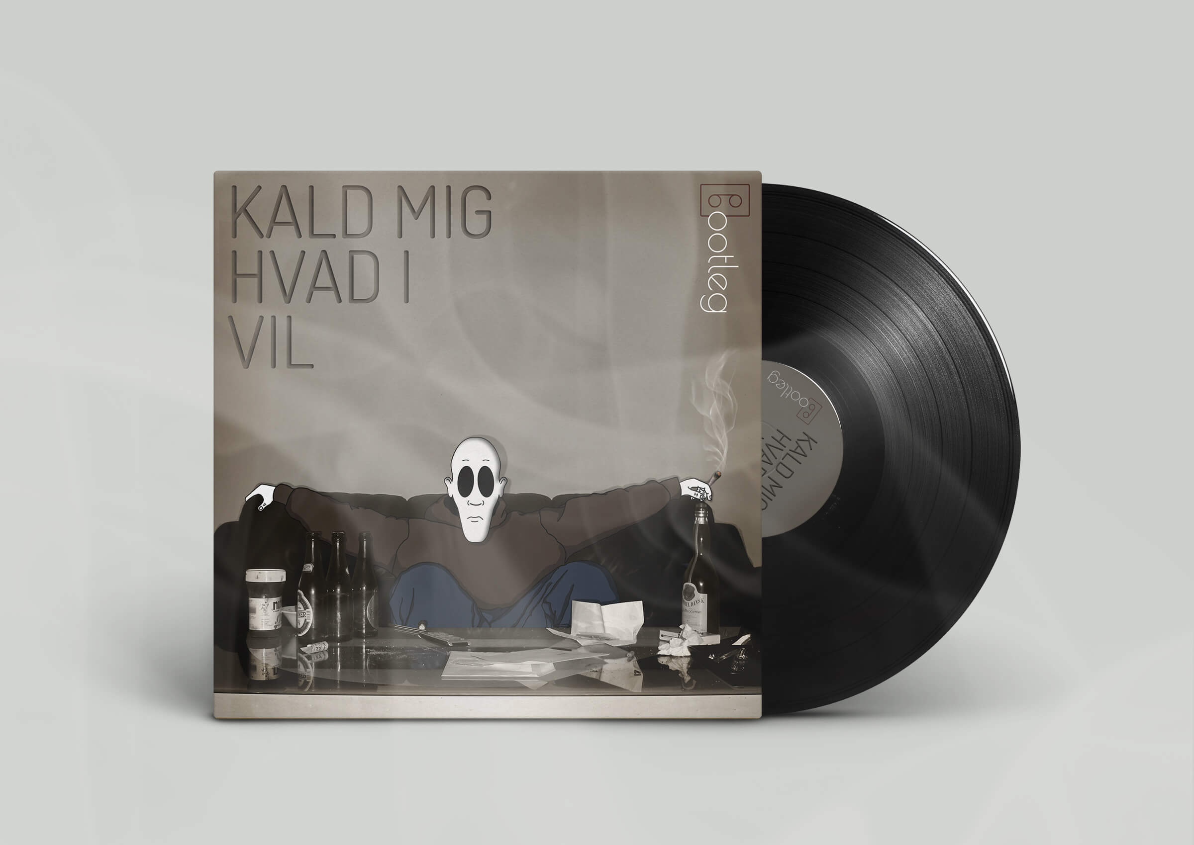 Grafik til musik projektet Tossen