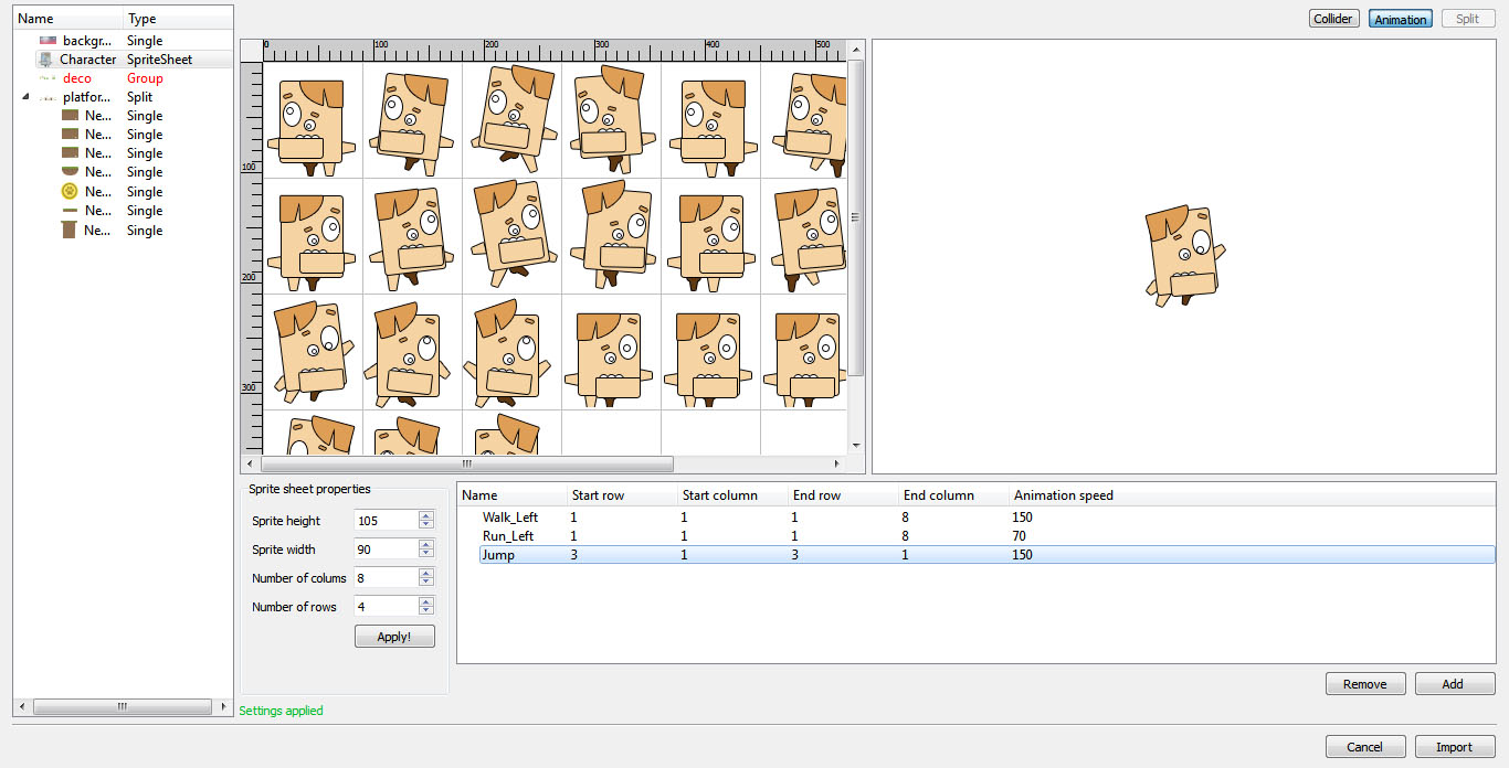 Tudimap - Sprite editor